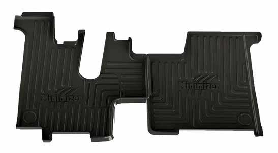 In a matter of seconds you can have your Minimizer TM Floor Mats looking new and reinstalled so you can get your