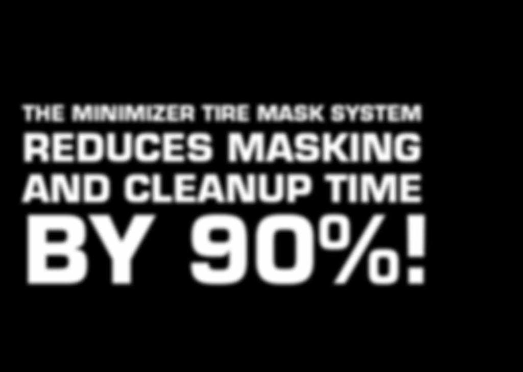 MINIMIZER TIRE MASK SYSTEM TESTED AND TORTURED TM DAILY