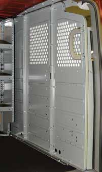 All hinged door partitions come standard with two 6 hinges, bulb seal and a slam latch. These features reduce vibration noise.