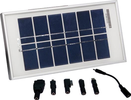 2.5W Solar Phone Charge Kit Model: PCS10S025NB1 * Phone not