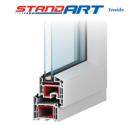 These PVC windows have perfect technical data, classic design and are reasonably priced.