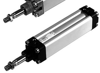 Corrosion resistant design Pneumatic Cylinders ISO 6431, VDMA 24562 and NFE 49-003-1 Magnetic Piston Double Acting Ø 32 to 100 mm Accepted in the Food Industry Conforms to ISO 6431, VDMA 24562 and