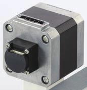 A-. /.9 / Stepper Motors SH Type This type is advantageous for its deceleration, greater torque, higher resolution and anti-vibration measures. It experiences less backlash than conventional products.