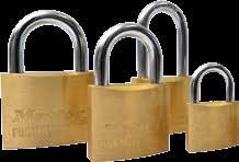FORTRESS BRASS PADLOCKS GENERAL SECURITY FORTRESS BRASS PADLOCKS FM1840DLFAU FM8850DAU FM1840DAU FM1830DAU Solid brass body and cylinder for extra resistance against rust and corrosion.