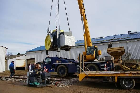 Testing of Railway Portancemetre demonstrator Challenge C: Increasing Freight capacity and services Site CETE : set-up tests After completion of the construction, the demonstrator was tested on a