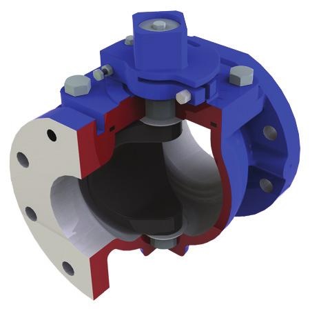 Design of Millcentric plug valve allows modulating control over the full 90 travel! Ideally suited for balancing service! Standard rotary valve provides control and tight shut off in one valve!