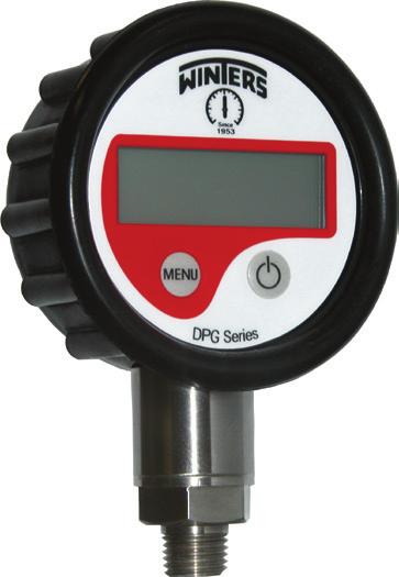 DPG Digital Pressure Gauge DPG is a simple to use digital pressure gauge with stainless steel wetted parts including a