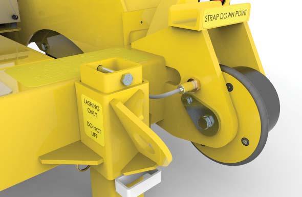 Adapter Head Type Rota on Op ons 2 piece - hinge mounted Easy-Tilt system + / - 10 degrees A full range of 2 pin head types are available De-Clipping Modules Type Spring Loaded Hook Retrac on