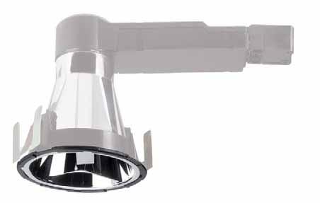 Myriad 4 Myriad Compact HF control gear Compact fluorescent low energy downlight Myriad compact emergency version passes through ceiling cut out Ideal for low level orientation lighting Wide choice