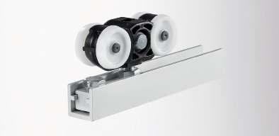 The fitting can be fixed directly on the ceiling or fixed to the wall or ceiling using an angle bracket or plate: Direct ceiling mounting FH = Leaf height BRH = Overall height Wall mounting with