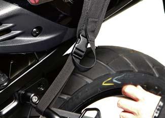 Retroreflective details > Sturdy carrying handle > Mounting pocket for ALU-RACK and