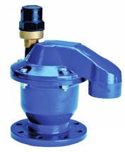 AVK Water Valves Air Valves Continued Series 701/50 Series 701/70 (Waste Water) Combination Air Valve Double orifice 16 Cast Iron / Reinforced Nylon body BS EN 1074-4 EPDM rubber WRAS approved
