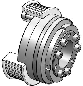 Safety Coupling I Series SKG for indirect drives with integral ball bearing with conical clamping hub compact attachment - optimal system integration technical data: SKG setting range moment mass