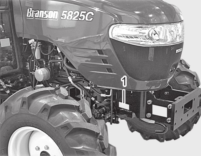 2-2 BRANSON 25 SERIES WARRANTY You will need the Warranty paper work when your tractor requires warranty service. Read it and keep in a safe place.