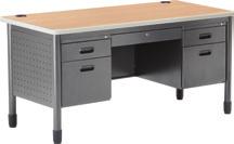 cherry laminate top Have student and teacher desks right when