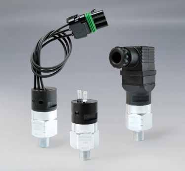 Pressure Compact Pressure Switch Series CSM Features Compact size Multiple electrical connections SPDT or SPST Factory preset or field adjustable 30-120 psi to 2000-5000 psi Applications Hydraulic