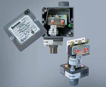 Econ-O-Trol Switch Pressure E1S, E1H Series Features Superior resolution Long life Easy setpoint adjustment Ideal for pressure or vacuum applications NEMA 1, 3 & 4 Stripped and housed versions