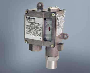 Sealed Piston Switch Pressure Series 9675, A9675 Features Double make double break capability Extremely long life Calibrated dial for easy setpoint adjustment Tamper-proof external adjustment Oil &
