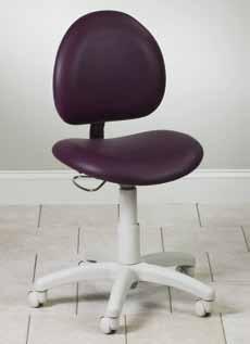 contemporary-style DENTAL STOOLS SEATING Base Seat Height Range P272143 24 18 17 1 /4 22 3 /4 Operator Stool One-piece BIFMA