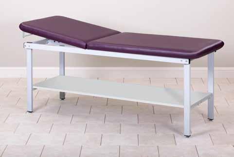 P273427 72 31 27 P273430 72 31 30 Straight Line Treatment Table* Features all-steel frame, laminate
