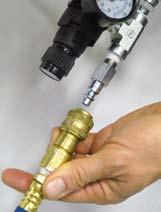 Compressor Air Hose Connection - Connects to your air compressor. 8.