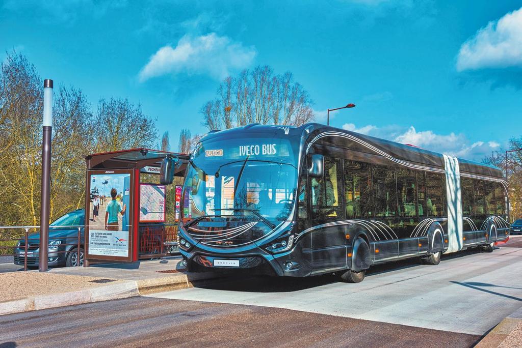SUSTAINABILITY EFFICIENT COLLECTIVE TRANSPORT IS SUSTAINABLE Crealis is fully integrated in the extensive range of sustainable transport solutions offered by IVECO BUS.
