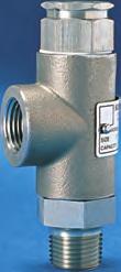 Request KUKMC-0380-US Stainless Steel Relief Valves For liquid Service Model: Model 140 Compact design requires minimum installation space. Angle lapped seat provides tight shut-off.