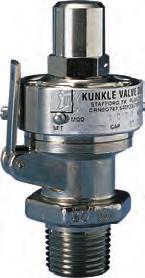 BRonze Safety ValVeS for air, GaS and SteaM SeRVice Model: Models 1 and 2 Compact assembly allows minimum space requirements. Precision lapped, metal-to-metal beveled seat provides premium shut-off.