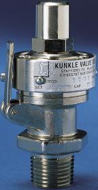 Kunkle Valve is a leading supplier of Safety and Relief Valve Products for industrial and commercial applications, such as steam boilers, air, or non-hazardous gases.