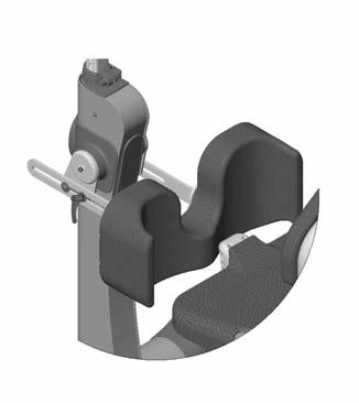 H- The foot plates can be abducted in 4 different positions (toe out), by removing the bolt underneath the front edge of the foot plate with a hex wrench and lifting up and turning the foot plate.