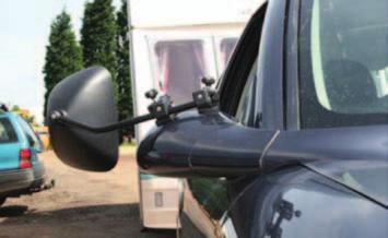 Towing mirrors The law demands that a motor vehicle must have at least two functional rear view mirrors.