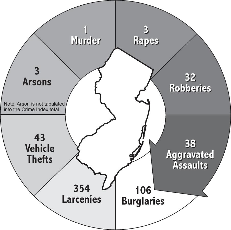 24 HOUR CRIME CYCLE IN NEW JERSEY