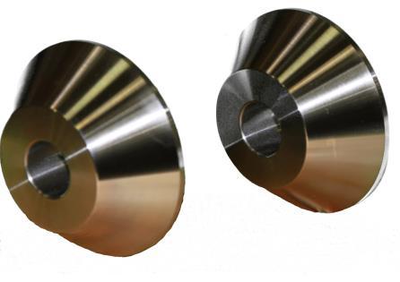 1 1/4" (32mm) Line-Up Cones Steel cones 1 1/4 to 3 and 3 to 5 Precision alignment 1 1/4 to 3 3 to 5 1