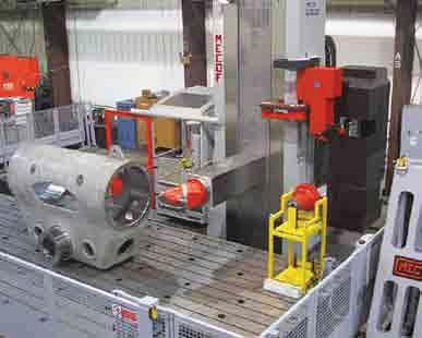 Applications MECOF high speed milling centres