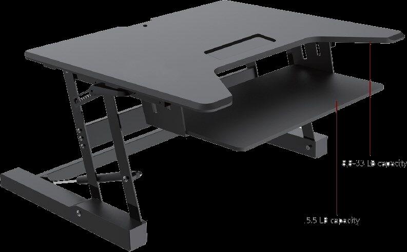 $125 $1180 $1145 $1125 NEW EZV Sit Stand $450 Adjustable Desk Riser allows you