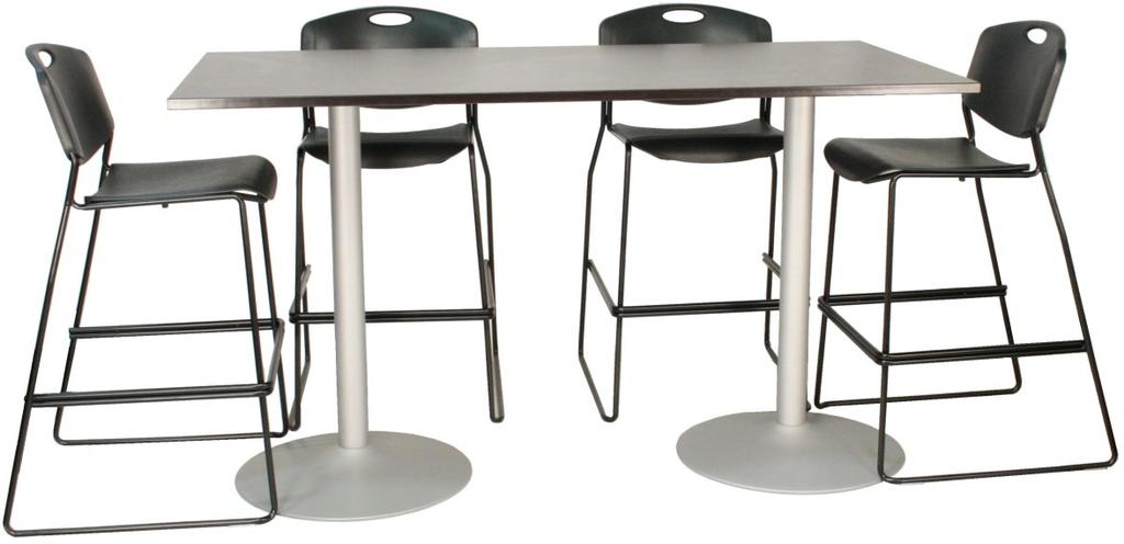 HTB-STR-50 $45 Café Height Table Base Café Height Table