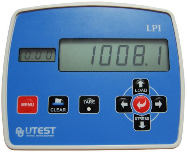 The UTCM- 6310 and UTCM-6410 include a rigid two column, single or double chamber frame, a manual power pack and a data acquisition LPI.