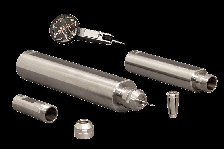 Advanced Precision Micro Tool Holders Ideal for Micro Drilling in Swiss Machines Perfect Concentricity for Micro Drills TIR <.0002" 12mm Advanced Precision Collet Sleeves L1 D1 Part No.
