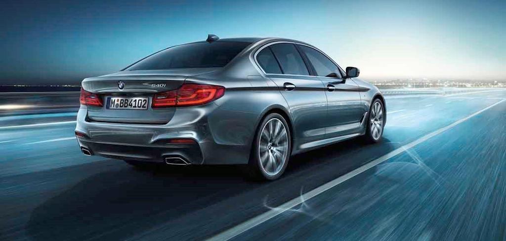 THE NEW BMW 5 SERIES DRIVER ASSISTANCE PROVIDES COMFORT AND SAFETY AT