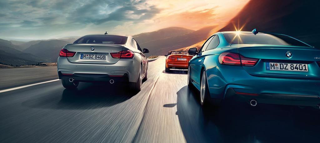 THE NEW BMW 4 SERIES MODELS.
