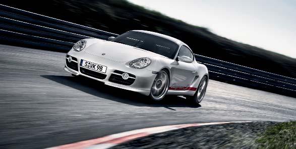 aerodynamic wheel loads on the front and rear axles while preserving the Cayman s distinctive lines. Uncompromising.