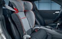 3 ½ to 12 years A child s safety seat may be used on the front passenger side for