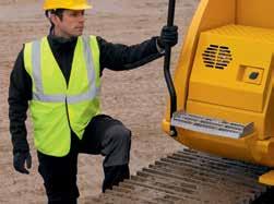 Our 2GO system means a JCB JS160/180/190 can only be started in a safe locked position via two separate inputs.