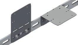 4 Socket Plate Socket Plate for bolting to RZE-P and RZE-R Cable Ladders.