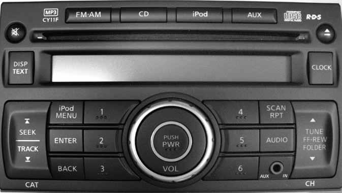 USB/IPOD INTERFACE The USB jack is located on the instrument panel in front of the shift lever.
