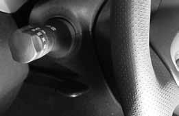 TURNING THE ENGINE OFF For a Continuously Variable Transmission, move the shift lever to the P (PARK) position, apply the parking brake and push the ignition switch.
