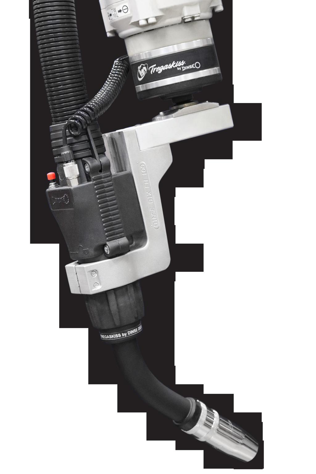Tregaskiss by DINSE CWD Robotic Water-Cooled MIG Gun Quick Specs Duty Cycle Rating 100%with Mixed Gases 350 amp, 400 amp 500 amp, 600 amp Processes MIG (GMAW) Welding Issued August 2017 Index No.