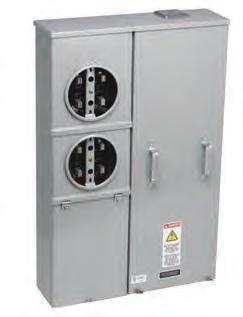 100 Amp Vertical 2012 MS60 (closed) 2012 MS60 (open) Application For vertical multi-meter/mains installations - 6 position maximum 225A and 400A main buss Main breaker provisions - breakers not