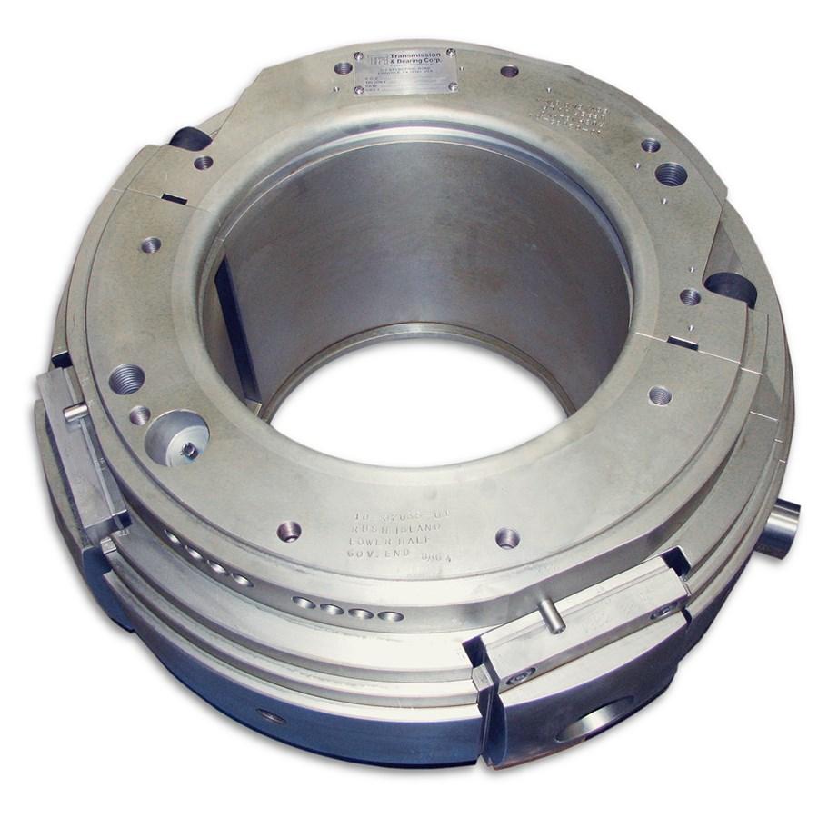 Elliptical Journal Bearing for Reactor Feed Pump This TRI Elliptical Bore Journal Bearing is designed for and used in a new Reactor Feed Water Pump. It is designed for pressure-fed lubrication.