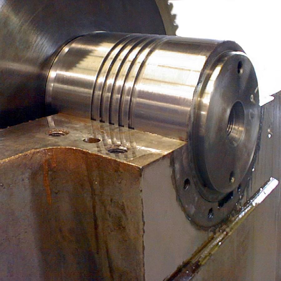 TRI Thin-wall Elliptical Journal Bearing This TRI Elliptical Bore Journal Bearing is one of a series of drop-in bearings that TRI manufactures for Gearboxes for GE Frame 5 GT-Gen Sets.